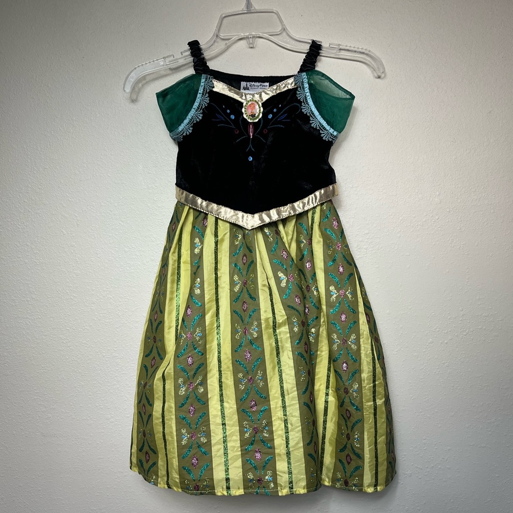Bundle - Disney Parks Frozen Anna Dress Size 6 and backpack combo.